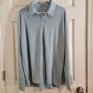Light Blue Long Sleeve Shirt has no name on the shirt NWOT